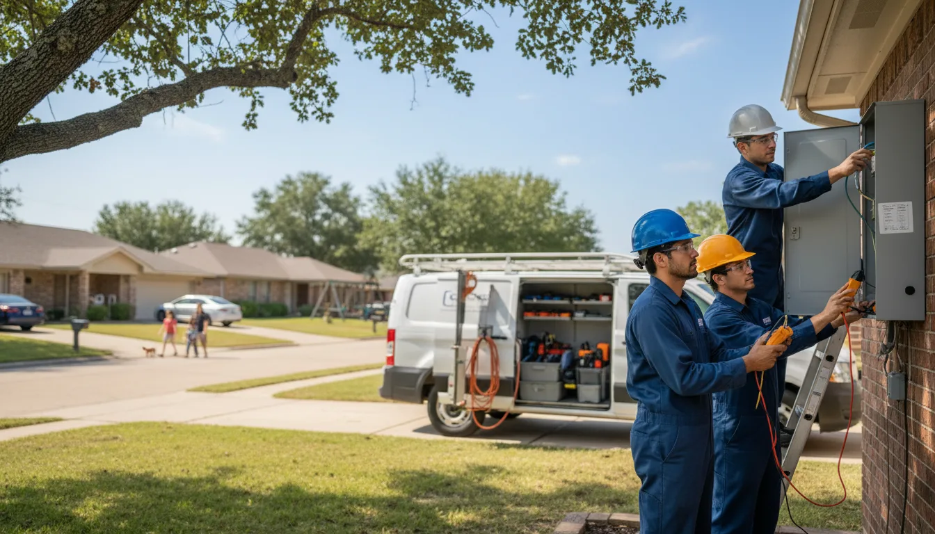 Certified electrician providing emergency electrical services in Lebanon, IL